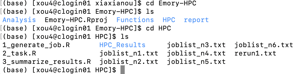 HPC Folder Structure